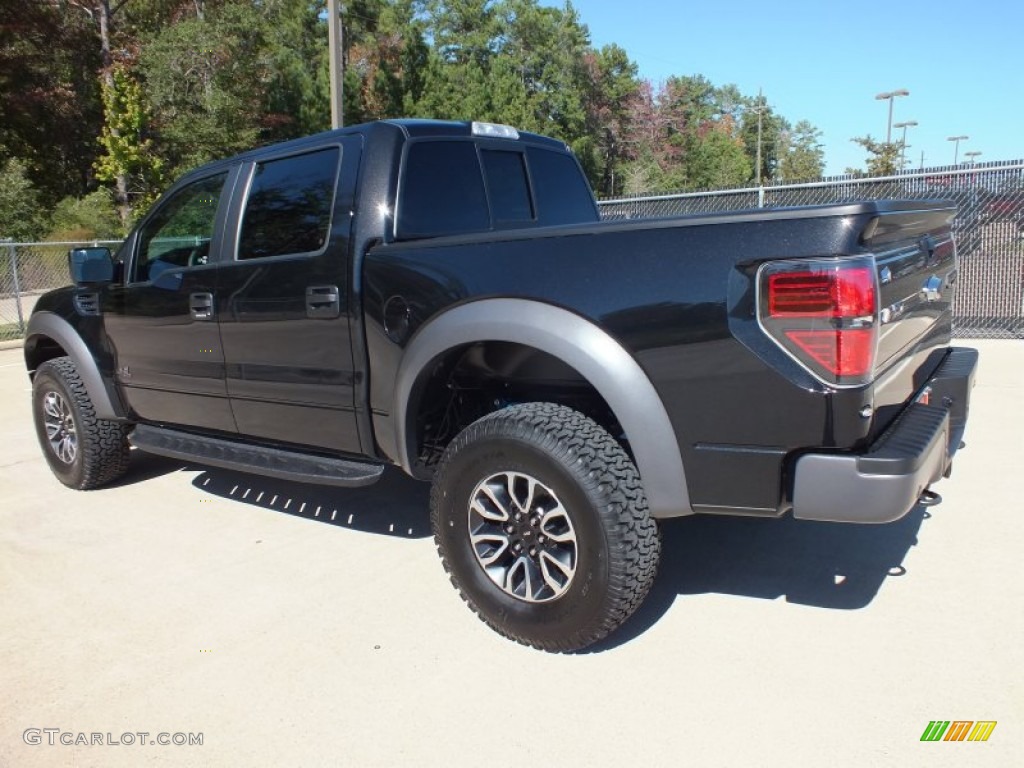 Tuxedo Black Metallic 2013 Ford F150 SVT Raptor SuperCrew 4x4 Exterior Photo #73316706