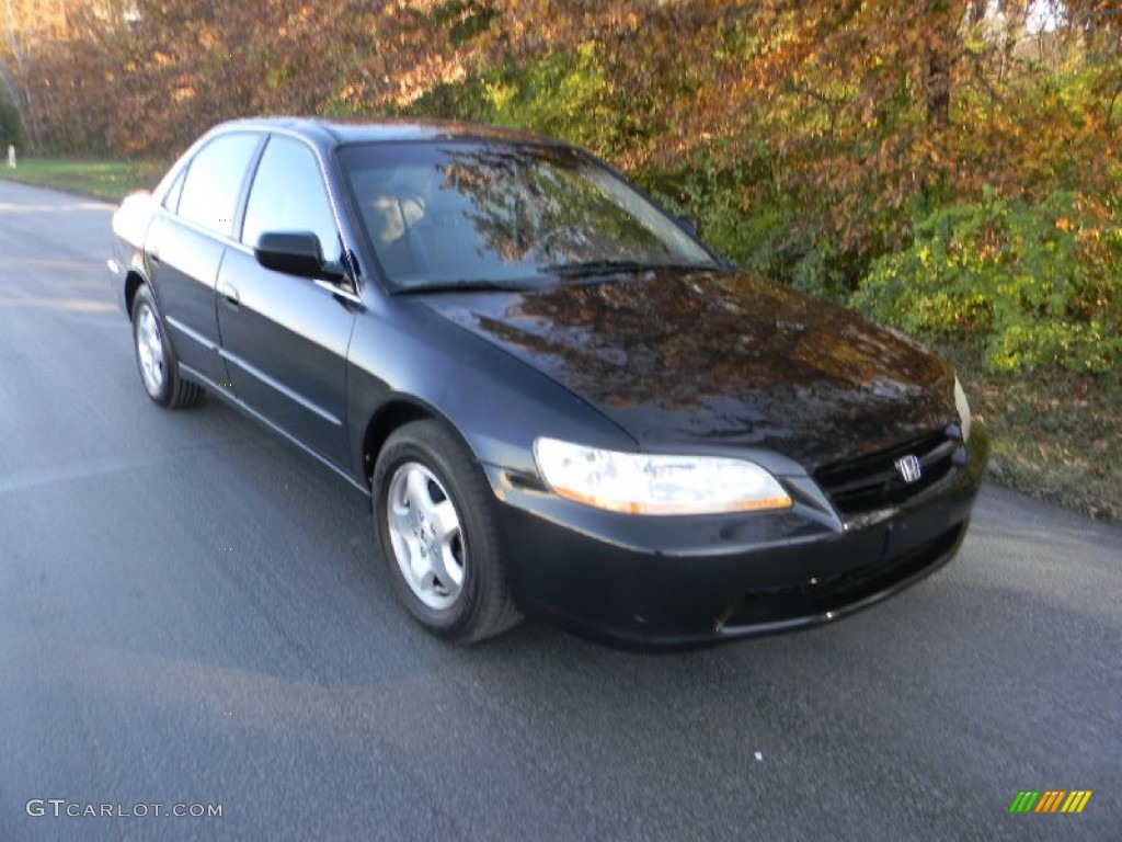 2000 Accord EX V6 Sedan - Nighthawk Black Pearl / Quartz photo #4