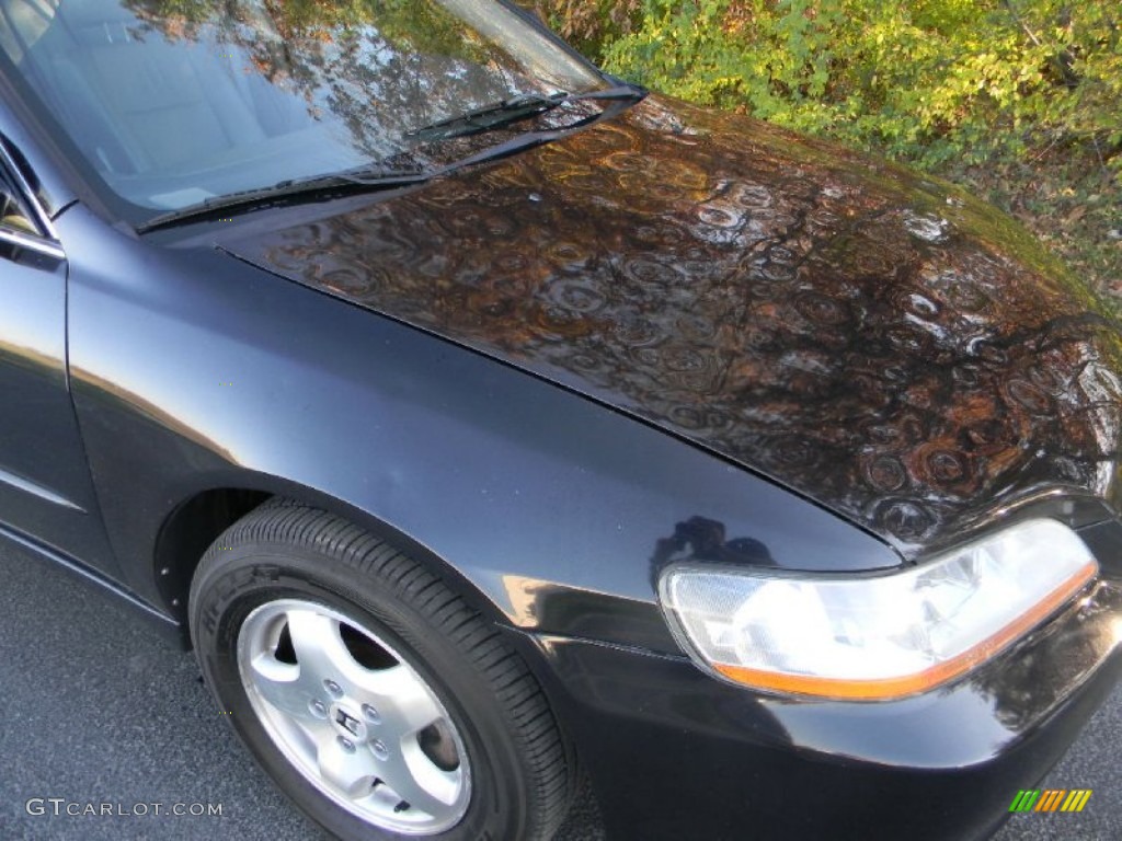 2000 Accord EX V6 Sedan - Nighthawk Black Pearl / Quartz photo #15