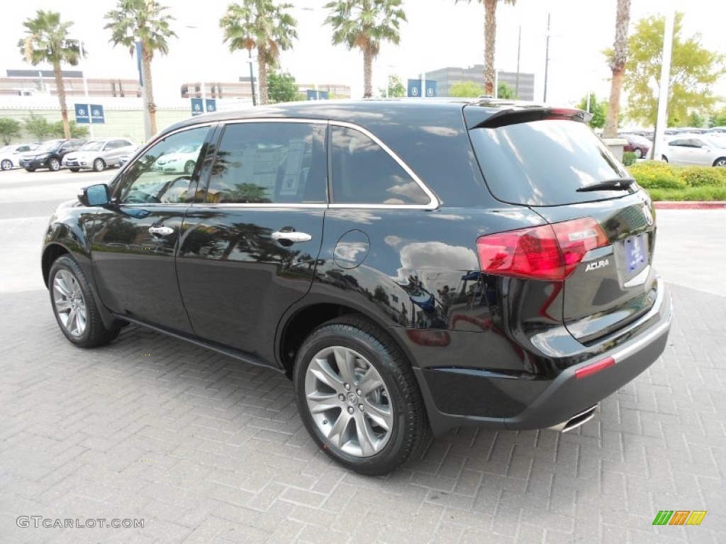 2013 MDX SH-AWD Advance - Crystal Black Pearl / Ebony photo #5