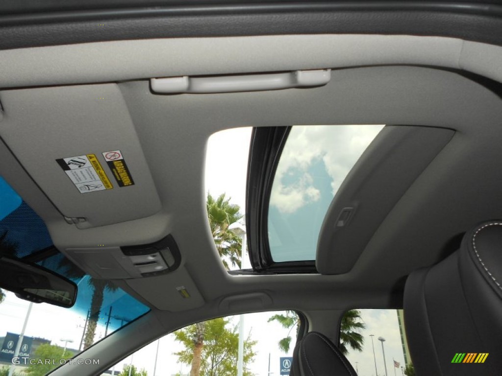 2013 MDX SH-AWD Advance - Crystal Black Pearl / Ebony photo #25