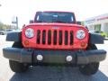 2013 Deep Cherry Red Crystal Pearl Jeep Wrangler Unlimited Sport 4x4  photo #2