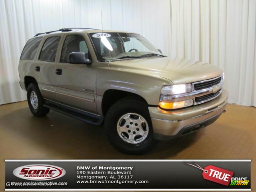 2000 Tahoe LS 4x4 - Sunset Gold Metallic / Medium Oak photo #1