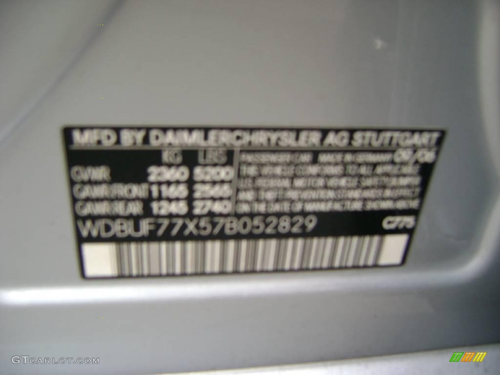 2007 E 63 AMG Sedan - Iridium Silver Metallic / Black photo #22