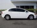 Taffeta White - Civic LX Sedan Photo No. 2