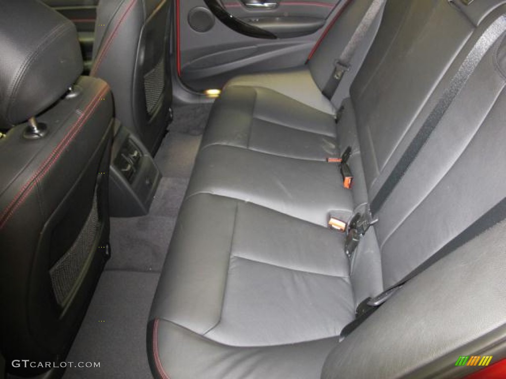 2013 3 Series 335i Sedan - Melbourne Red Metallic / Black photo #8