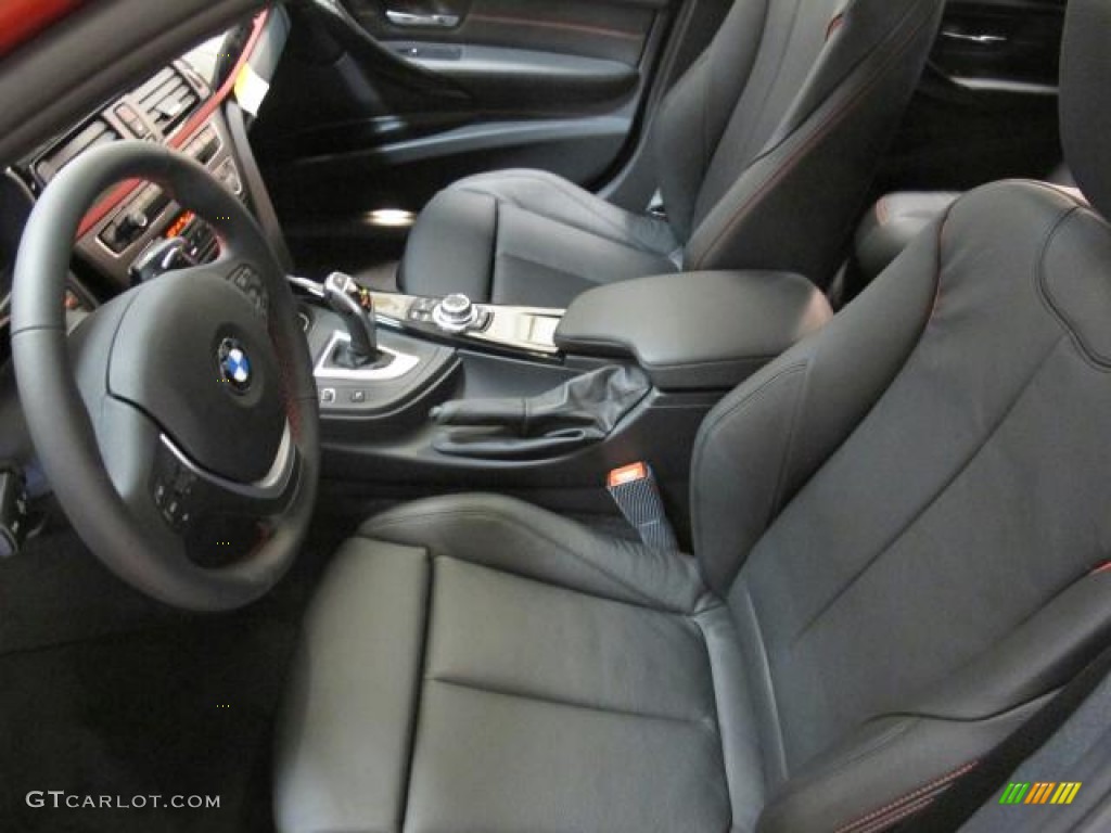 2013 3 Series 335i Sedan - Melbourne Red Metallic / Black photo #9