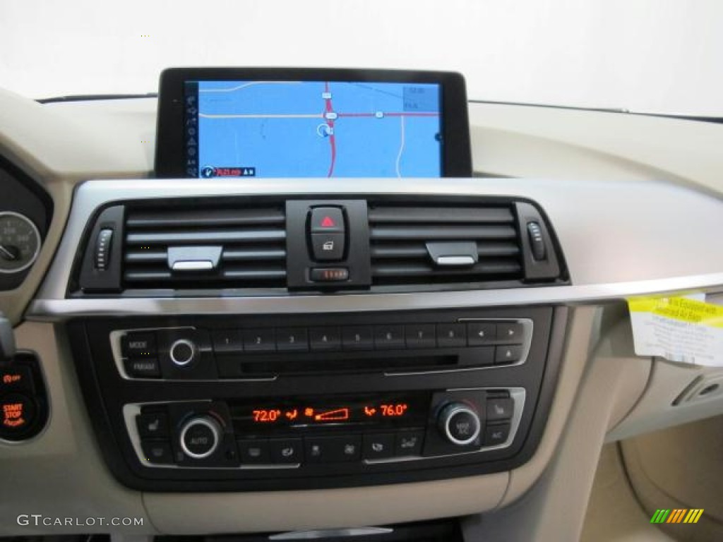 2013 3 Series 328i Sedan - Mineral White Metallic / Oyster photo #11