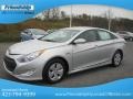 2012 Silver Frost Metallic Hyundai Sonata Hybrid  photo #3