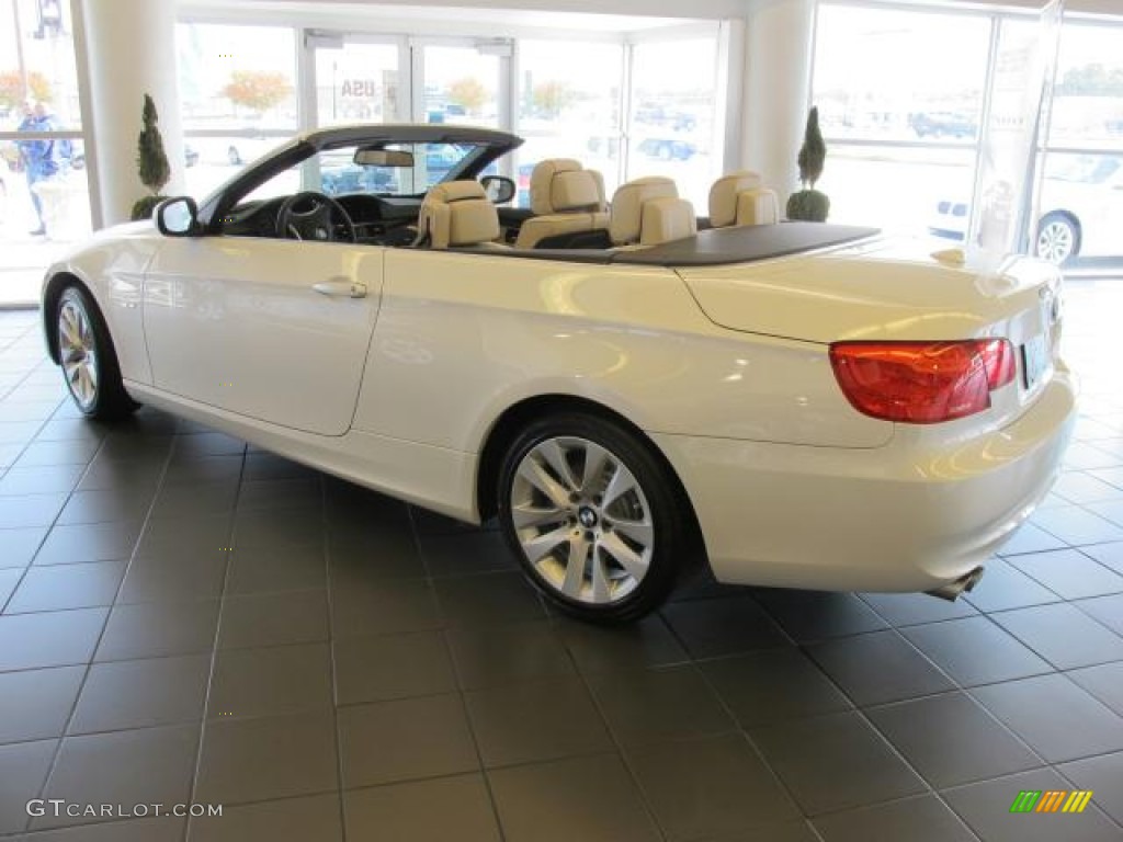 2013 3 Series 328i Convertible - Mineral White Metallic / Oyster photo #3
