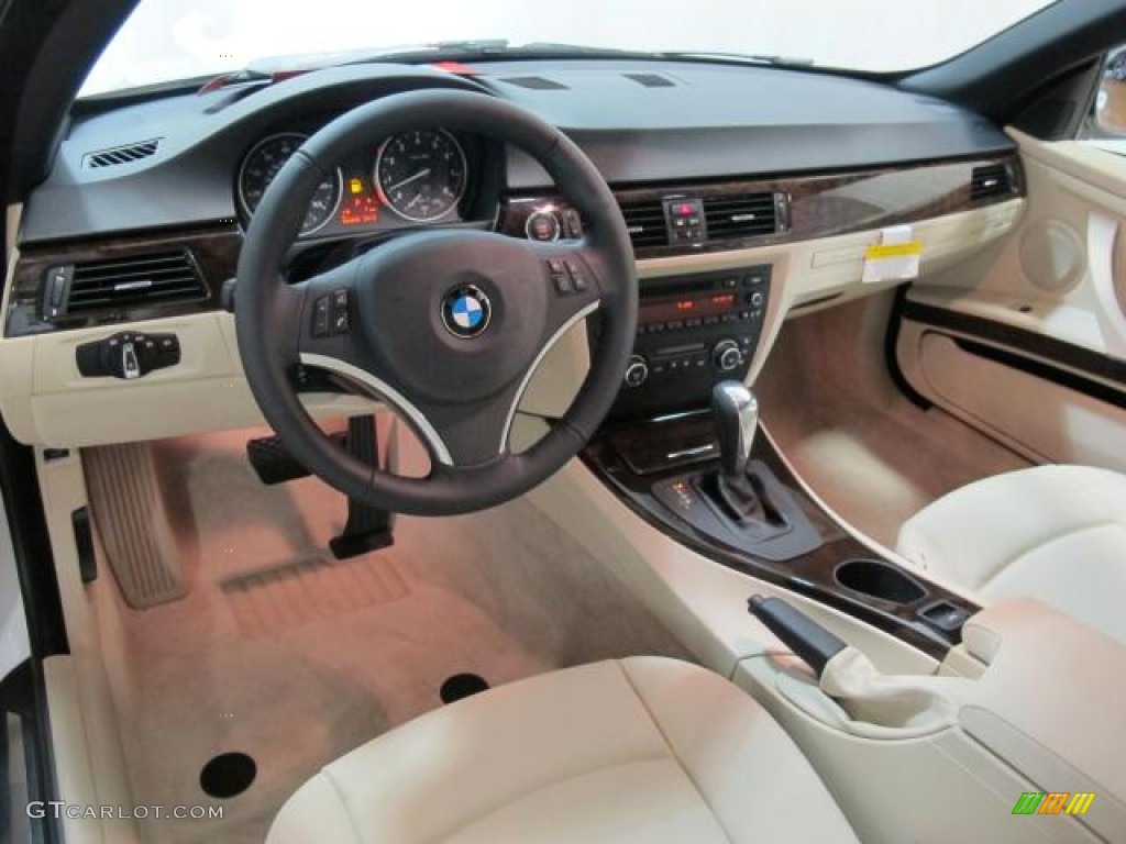 2013 3 Series 328i Convertible - Alpine White / Cream Beige photo #7