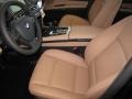 Saddle/Black Front Seat Photo for 2013 BMW 7 Series #73321524