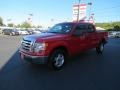 2009 Bright Red Ford F150 XLT SuperCrew  photo #3