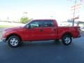 2009 Bright Red Ford F150 XLT SuperCrew  photo #4