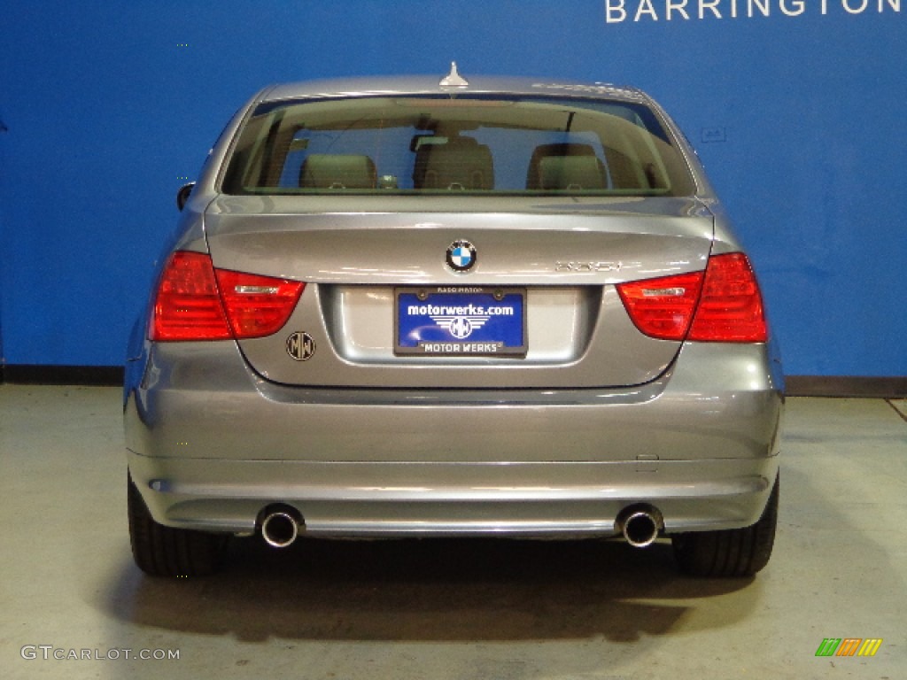 2010 3 Series 335i xDrive Sedan - Space Gray Metallic / Black Dakota Leather photo #8