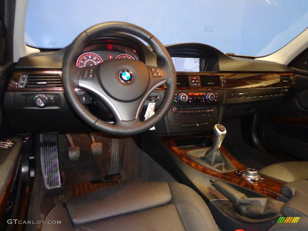 2010 3 Series 335i xDrive Sedan - Space Gray Metallic / Black Dakota Leather photo #15