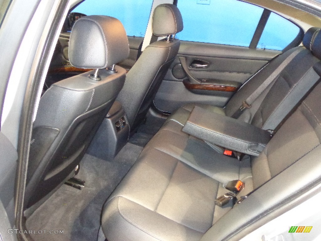 2010 3 Series 335i xDrive Sedan - Space Gray Metallic / Black Dakota Leather photo #23