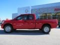 2010 Red Alert Nissan Titan XE King Cab  photo #2