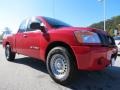 2010 Red Alert Nissan Titan XE King Cab  photo #7