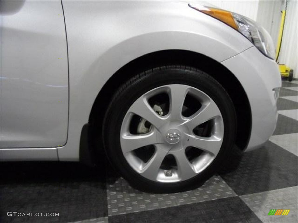 2012 Elantra Limited - Shimmering Silver / Gray photo #8