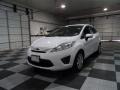 2011 Oxford White Ford Fiesta S Sedan  photo #3