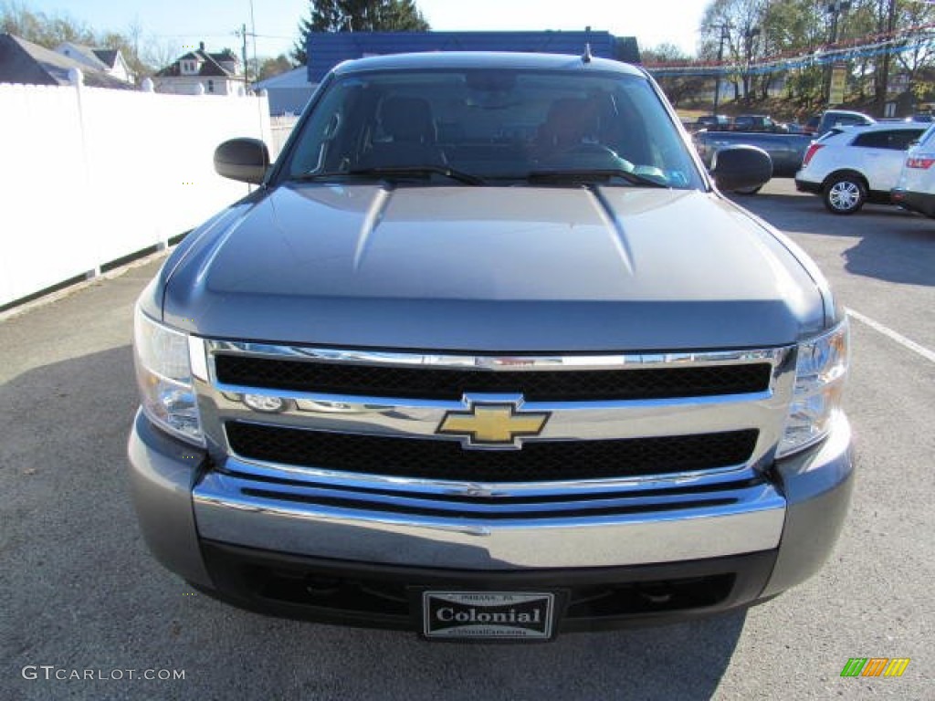 2008 Silverado 1500 LT Extended Cab 4x4 - Graystone Metallic / Ebony photo #4