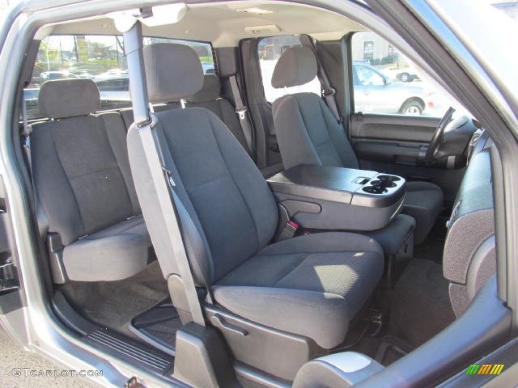 2008 Silverado 1500 LT Extended Cab 4x4 - Graystone Metallic / Ebony photo #11