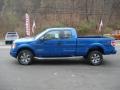 2013 Blue Flame Metallic Ford F150 XLT SuperCab 4x4  photo #5