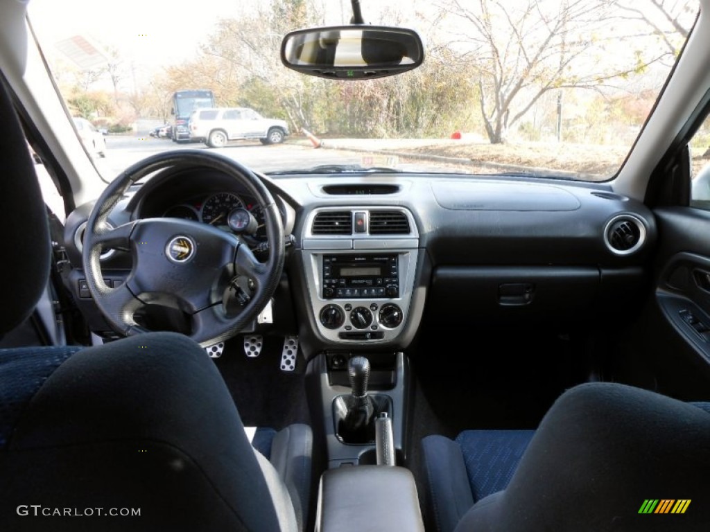 2002 Subaru Impreza WRX Wagon Black Dashboard Photo #73326891