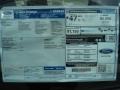 2013 Ford C-Max Hybrid SE Window Sticker