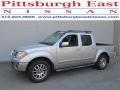 2011 Radiant Silver Metallic Nissan Frontier SL Crew Cab 4x4  photo #1