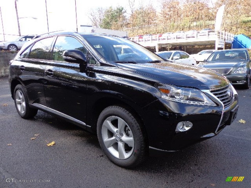 2013 RX 350 AWD - Obsidian Black / Parchment/Espresso Birds Eye Maple photo #6