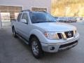 2011 Radiant Silver Metallic Nissan Frontier SL Crew Cab 4x4  photo #6