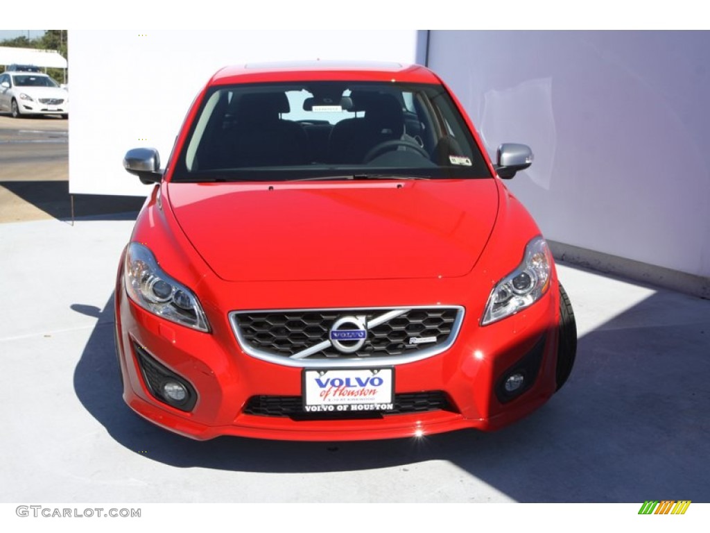 2013 C30 T5 R-Design - Passion Red / R-Design Off Black photo #8