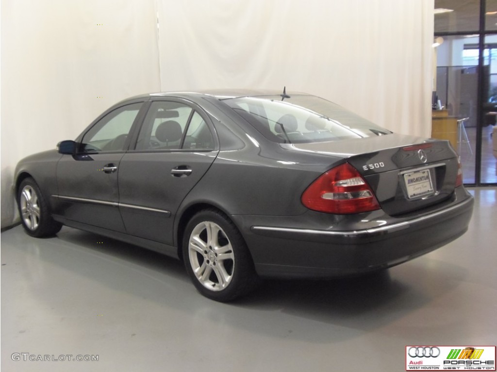 2004 E 500 Sedan - Granite Grey Metallic / Charcoal photo #20