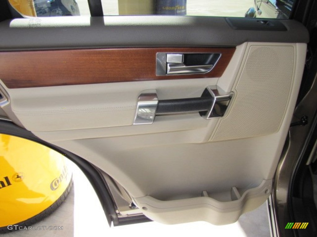 2010 Land Rover LR4 HSE Almond/Nutmeg Door Panel Photo #73331571