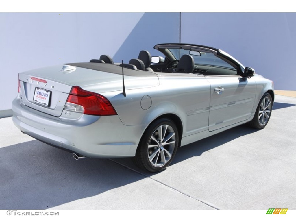 2013 C70 T5 - Electric Silver Metallic / Off Black photo #10