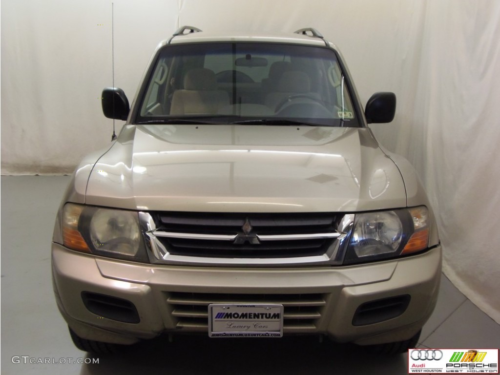 2002 Montero XLS 4x4 - Sudan Beige Metallic / Tan photo #17