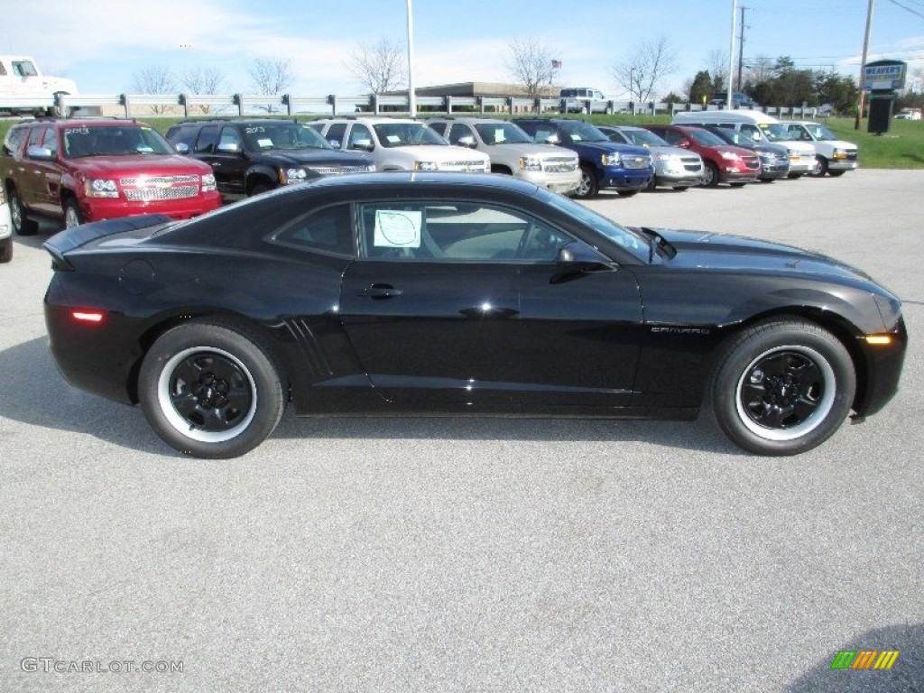 Black 2013 Chevrolet Camaro LS Coupe Exterior Photo #73332267
