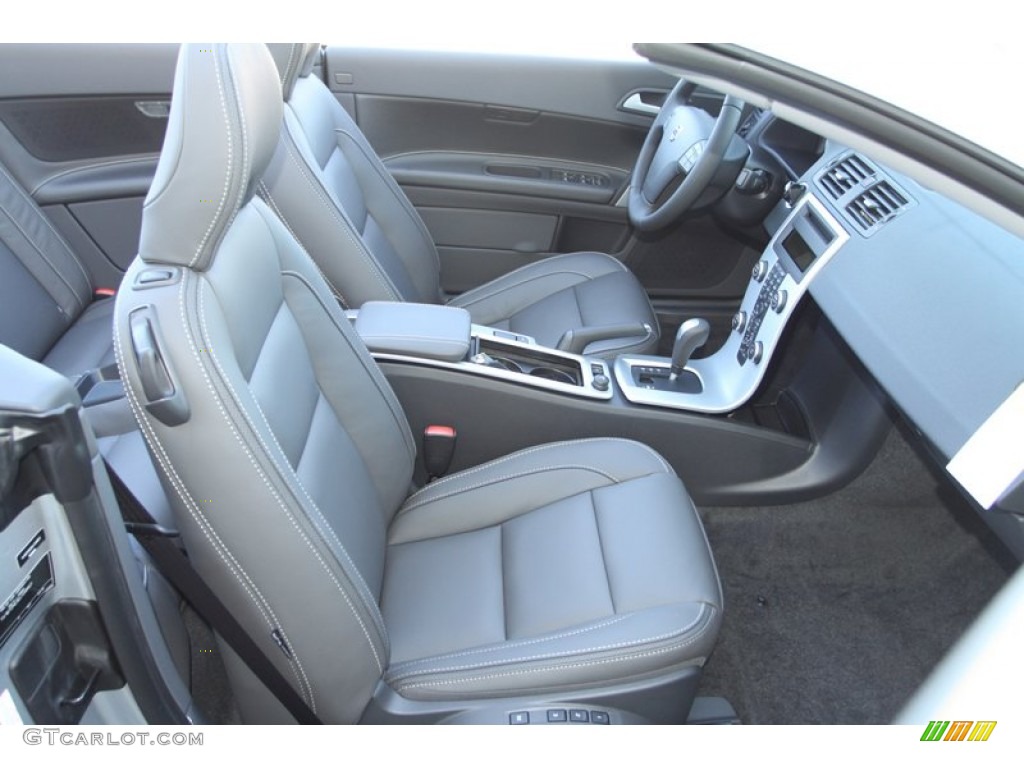 2013 C70 T5 - Electric Silver Metallic / Off Black photo #33