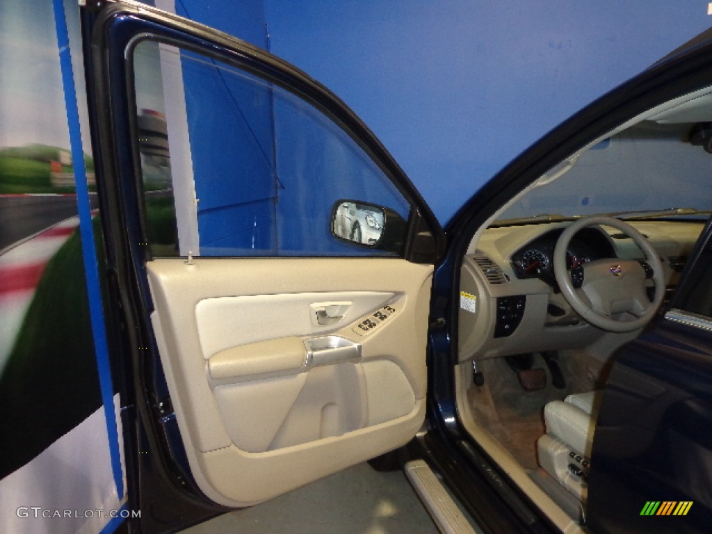 2004 XC90 T6 AWD - Nautic Blue Metallic / Taupe/Light Taupe photo #11