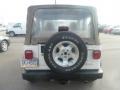 2000 Stone White Jeep Wrangler Sport 4x4  photo #3
