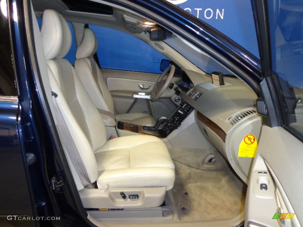 2004 XC90 T6 AWD - Nautic Blue Metallic / Taupe/Light Taupe photo #27