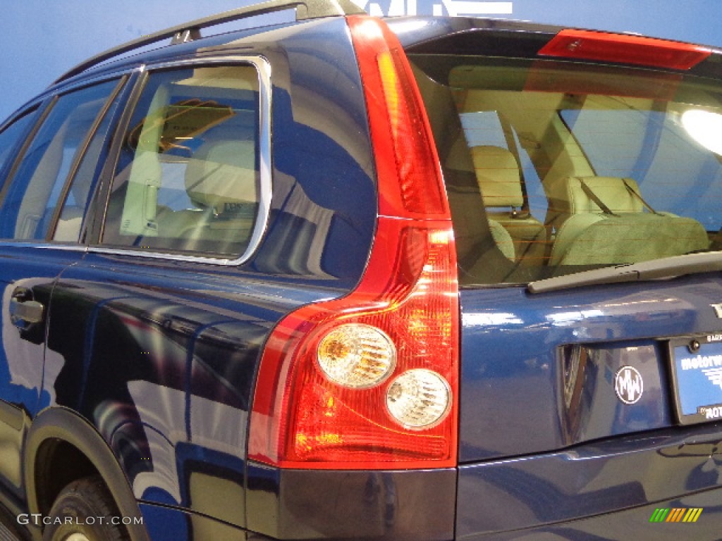 2004 XC90 T6 AWD - Nautic Blue Metallic / Taupe/Light Taupe photo #31