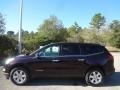 2009 Dark Cherry Metallic Chevrolet Traverse LT AWD  photo #2