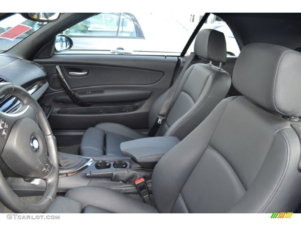 2009 1 Series 128i Convertible - Space Grey Metallic / Grey Boston Leather photo #5