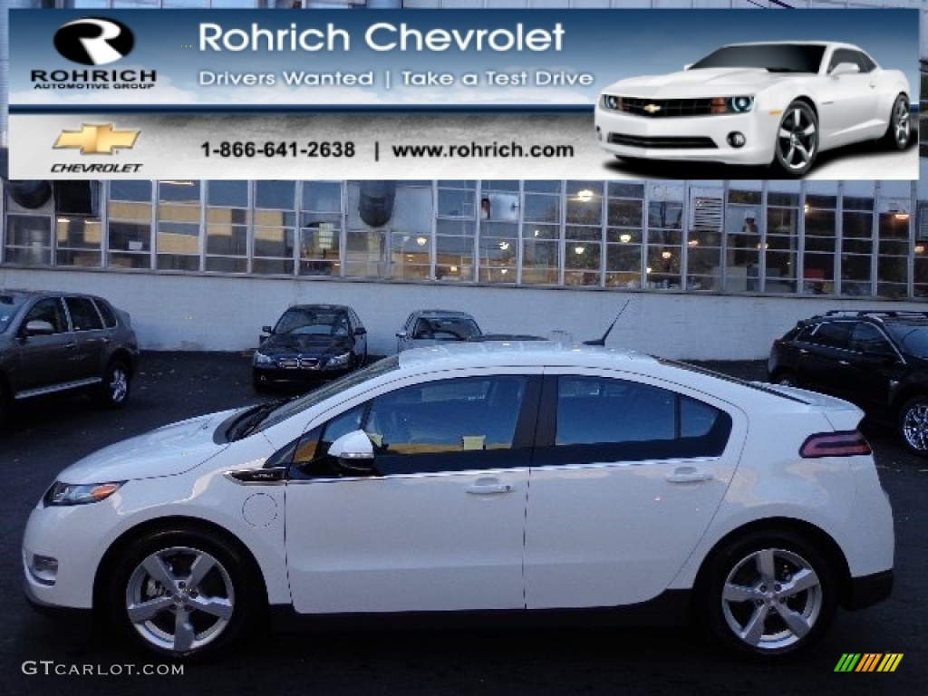 2013 Volt  - Summit White / Jet Black/Ceramic White Accents photo #1