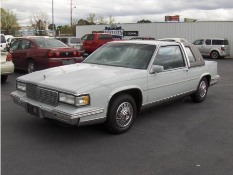 1988 Cadillac DeVille Coupe Data, Info and Specs