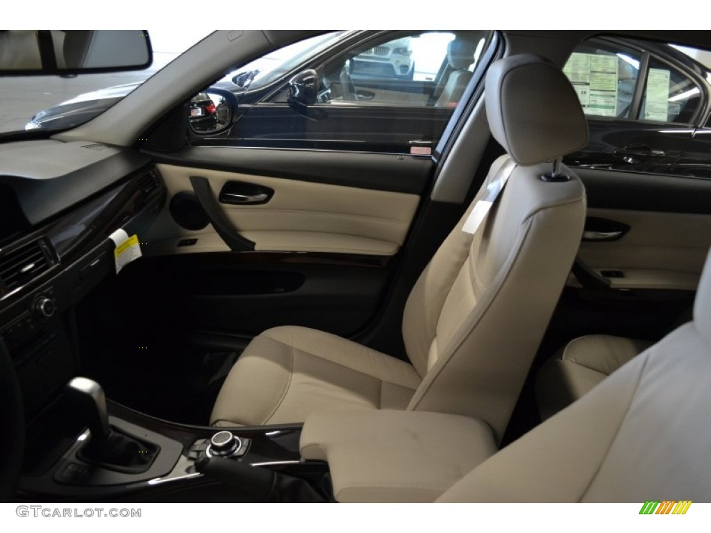2011 3 Series 335d Sedan - Black Sapphire Metallic / Oyster/Black Dakota Leather photo #5