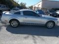 2005 Satin Silver Metallic Ford Mustang V6 Premium Coupe  photo #2